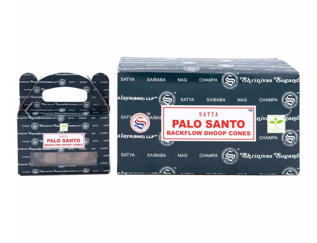 Satya Palo Santo Backflow Cones