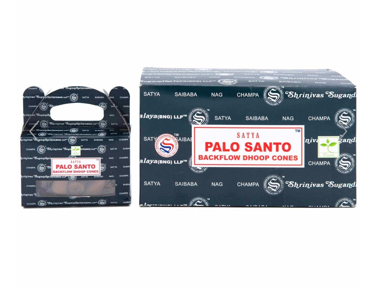 Satya Palo Santo Backflow Cones