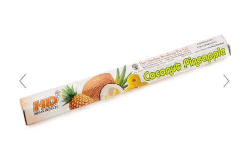 Coconut and Pineapple Hexagon Incense