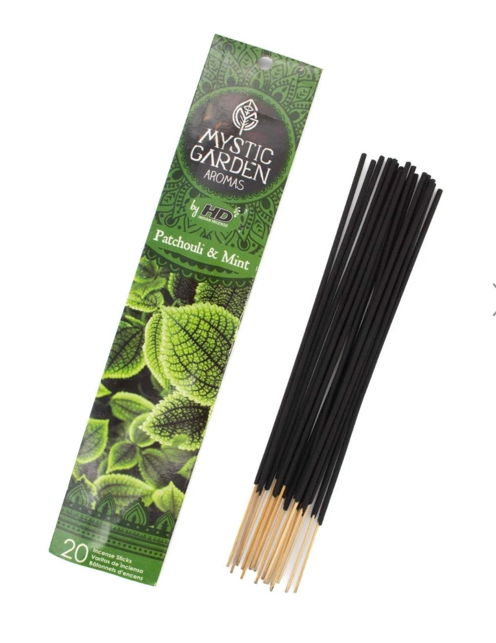 Mystic Garden Patchouli and Mint Incense