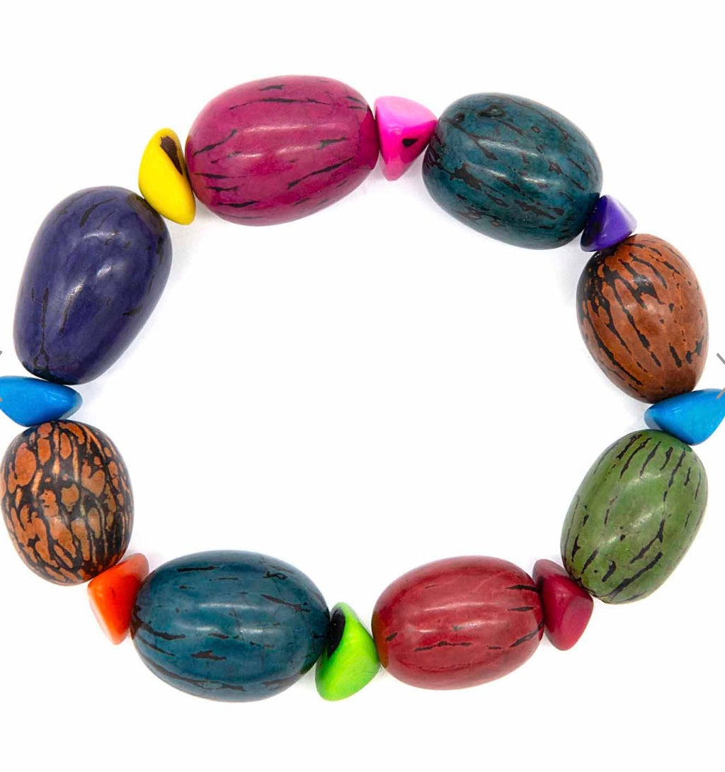 Tagua and Pona Bracelet