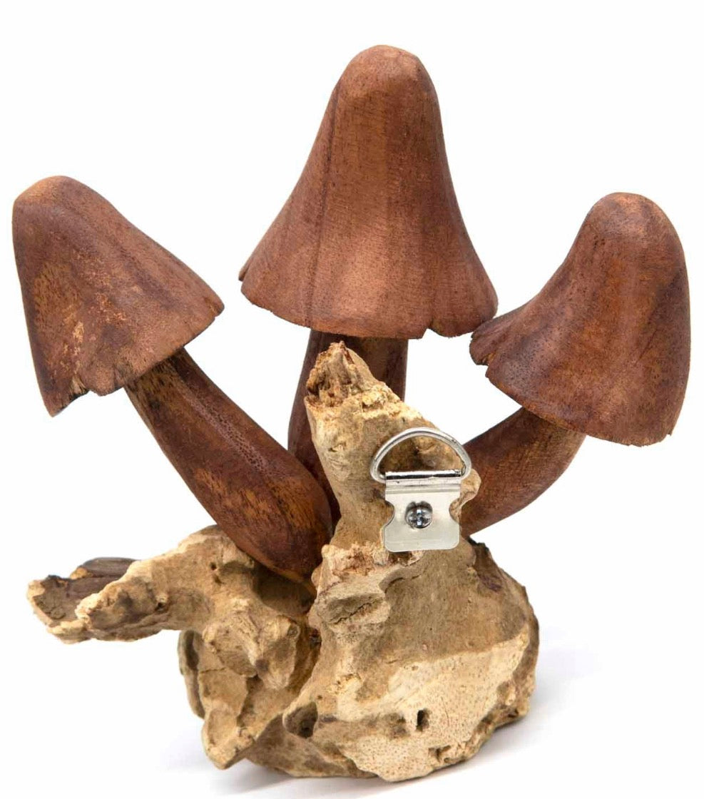 Wall Mushroom Carvings - Large